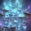 Placeholder: Frost metal magic armoured Mycelium MUSHROOMS stars galaxy SPACE lANDSCAPE BURNING IN BLUE FLAMES hellfire abyss math chaos