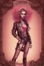 Placeholder: Danish Singer MØ in style steampunk, pink tones, high lighting