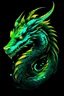 Placeholder: epic phosphorescent dragon logo