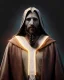 Placeholder: "Jesus, mysterious Kenku male, bird, full-scale head and shoulders portrait, 8k resolution concept art portrait by Greg Rutkowski, Artgerm, WLOP, Alphonse Mucha dynamic lighting hyperdetailed intricately detailed Splash art trending on Artstation triadic colors Unreal Engine 5 volumetric lighting Splash art fantasy"