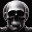 Placeholder: cyberpunk style ink ball skull picture in detailed frame, big black eyes, unreal engine 5, 8k resolution, photorealistic, ultra detailed, frame extreme sharp, accurate