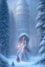 Placeholder: Wintertime Wonderland a Beautiful Hyperrealistic Digital Graphic in the Style of Charlie Bowater Julia Fox Monica Lee and Camilla D'Errico
