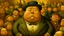 Placeholder: Generates an image based on the theme and pictorial style of Fernando Botero