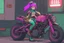 Placeholder: motocycle bulma cyberpunk