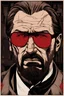 Placeholder: a menacing, intimidating Hans Gruber wearing red-tinted glasses