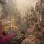 Placeholder: Insanely detailed photograph of an “portrait of gorgeous city” with intricate gears, intricate embroidered band, hyperdetailed painting by Ismail Inceoglu Huang Guangjian and Dan Witz CGSociety ZBrush Central fantasy art album cover art,8K, hdr, romantic, mysterious, ominous, flowers, jewelry, steam,oil,cafe