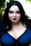 Placeholder: fantasy beautiful goth chubby cartoon