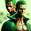 Placeholder:  clean artwork of zoro,one piece , soft lighting, high definition, unreal 5,portrait